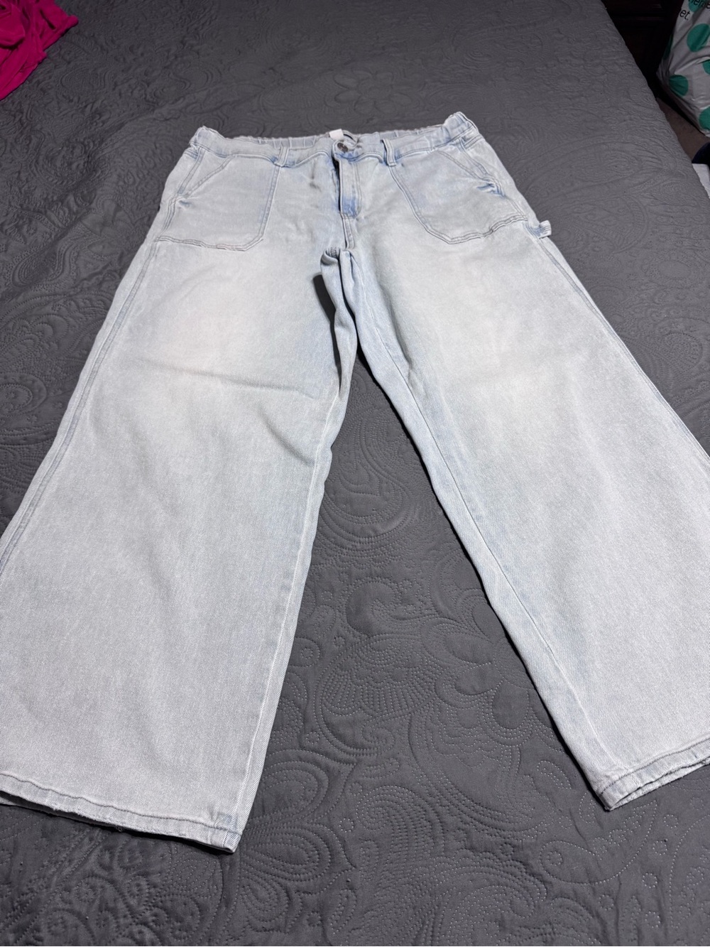 Cato Light Blue Relaxed wide Jeans